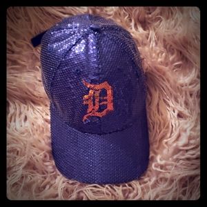 Pink. Detroit Hat